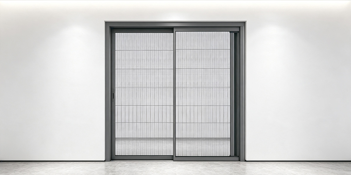 N25 Folding Invisible Mosquito Screen Window – Ideal for Casement & Sliding Windows