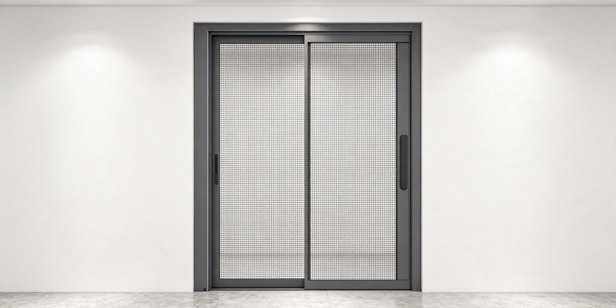 D5 Compact Retractable Roller Screen Window (32/42 Cassette): Soft-Close Damped Mesh for Household Windows