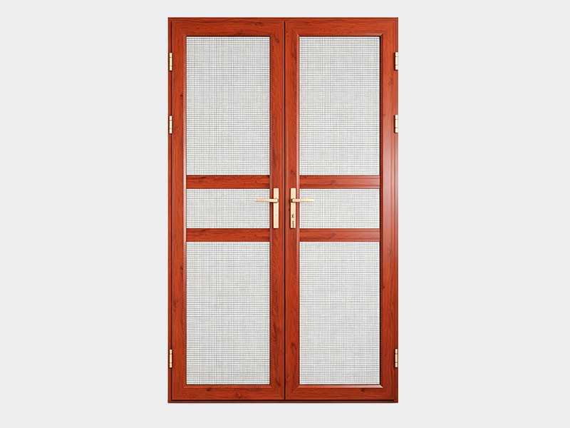 J 82-90 high-definition steel mesh flat opening mosquito screen door