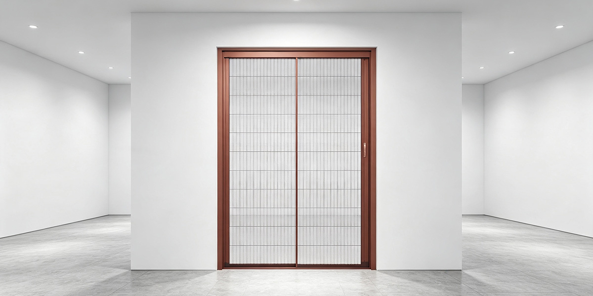 N45 Low-Threshold Detachable Folding Screen Door – Trip-Free Foldable Screen for All Families
